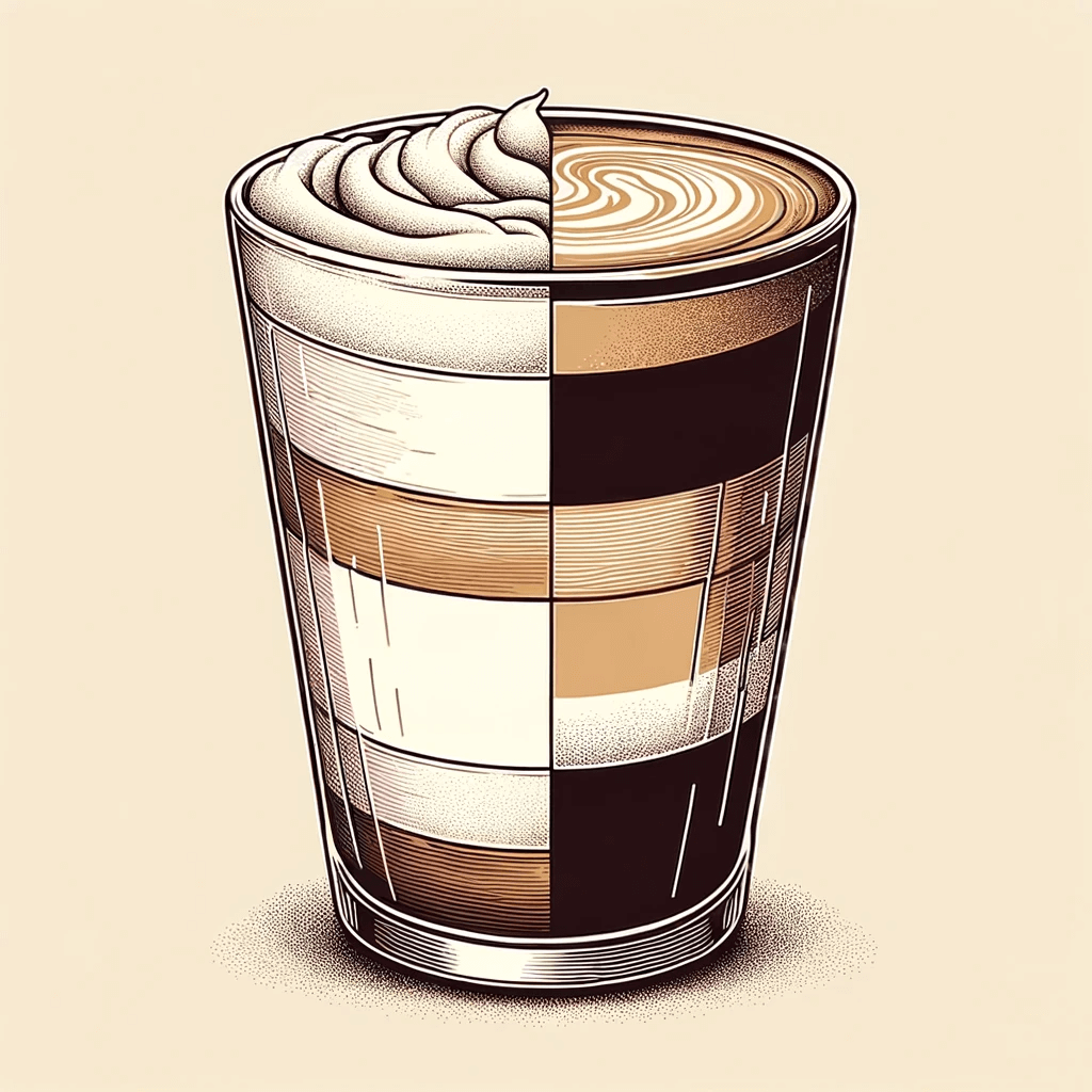 różnica między cappuccino a latte?