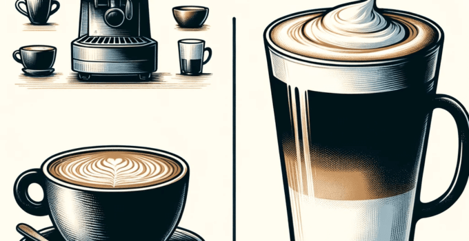 różnice między cappucino a latte